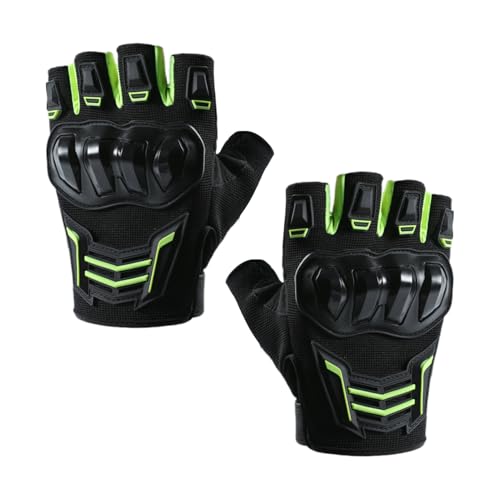 Whnbuij Mitad Guantes | Guantes de Ciclismo Mujeres Ciclismo, Almohadillas Antideslizantes Transpirables para Motocicleta Trabajo al Aire Libre Senderismo Jardinería Entrenamiento