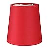 Lumissima Abat-jour de forme cylindrique rouge