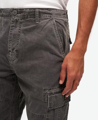 Pantalon cargo baggy en coton biologique Superdry - vue 4
