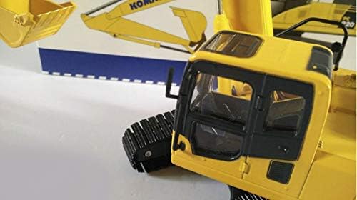 Miniatura 9 de para Komatsu pc220-8 Excavadora hidráulica con pistas de metal 143 DIECAST Modelo acabado coche camión