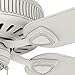 Casablanca 54 inch Indoor Ceiling Fan No Light with Pull Chain - White Ceiling Fan without Light, Standard Mount, 5 Blades, For Bedroom, Living Room, or Kitchen - Ainsworth 54000, Cottage White
