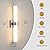 AIJIASI Bathroom Light Fixtures Over Mirror - Vanity Light Fixture Dimmable LED Bathroom Sconce with Acrylic Shade 3000K Vanity Light Bar for Mirror Bedroom Living Room