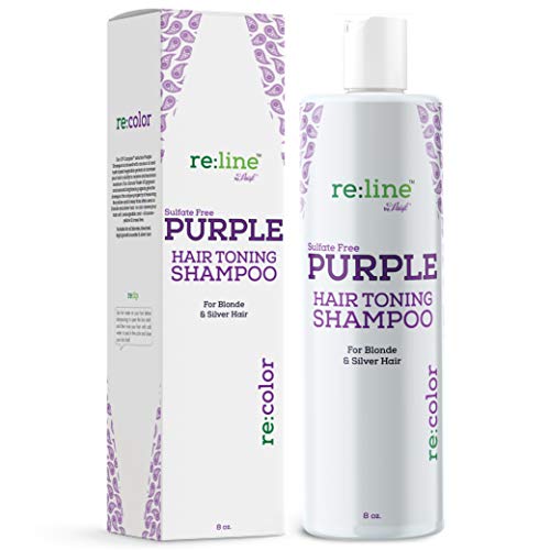 Purple Shampoo for Blonde Hair Color Corrector For Blonds and G r a y Hair