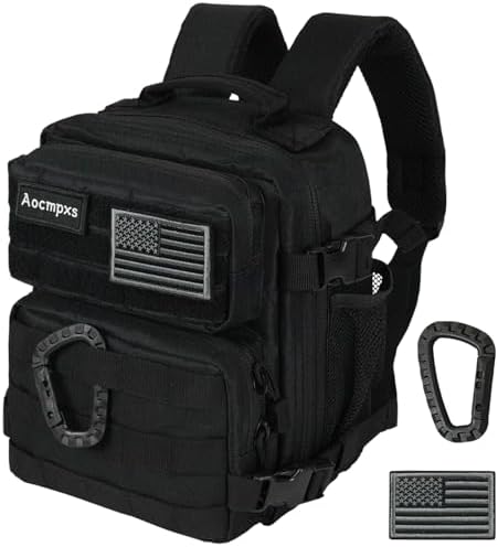 Amazon.co.jp: Aocmpxs ミニタクティカルバックパック 9L スモールジム