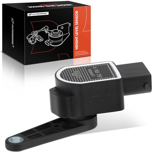 A-Premium Headlight Height Level Sensor Compatible with BMW 128i 135i 323i Sedan 328i 335i M3 Mini Cooper Paceman Countryman