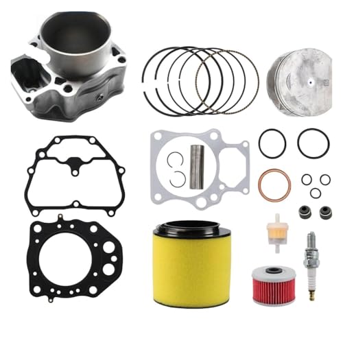 Segments piston et cylindre 12100-HP5-600 pour restaurer la compression du TRX 500