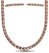 MagnetRX Copper Magnetic Necklace - Ultra Strength Magnetic Copper Necklace for Men and Women - ...
