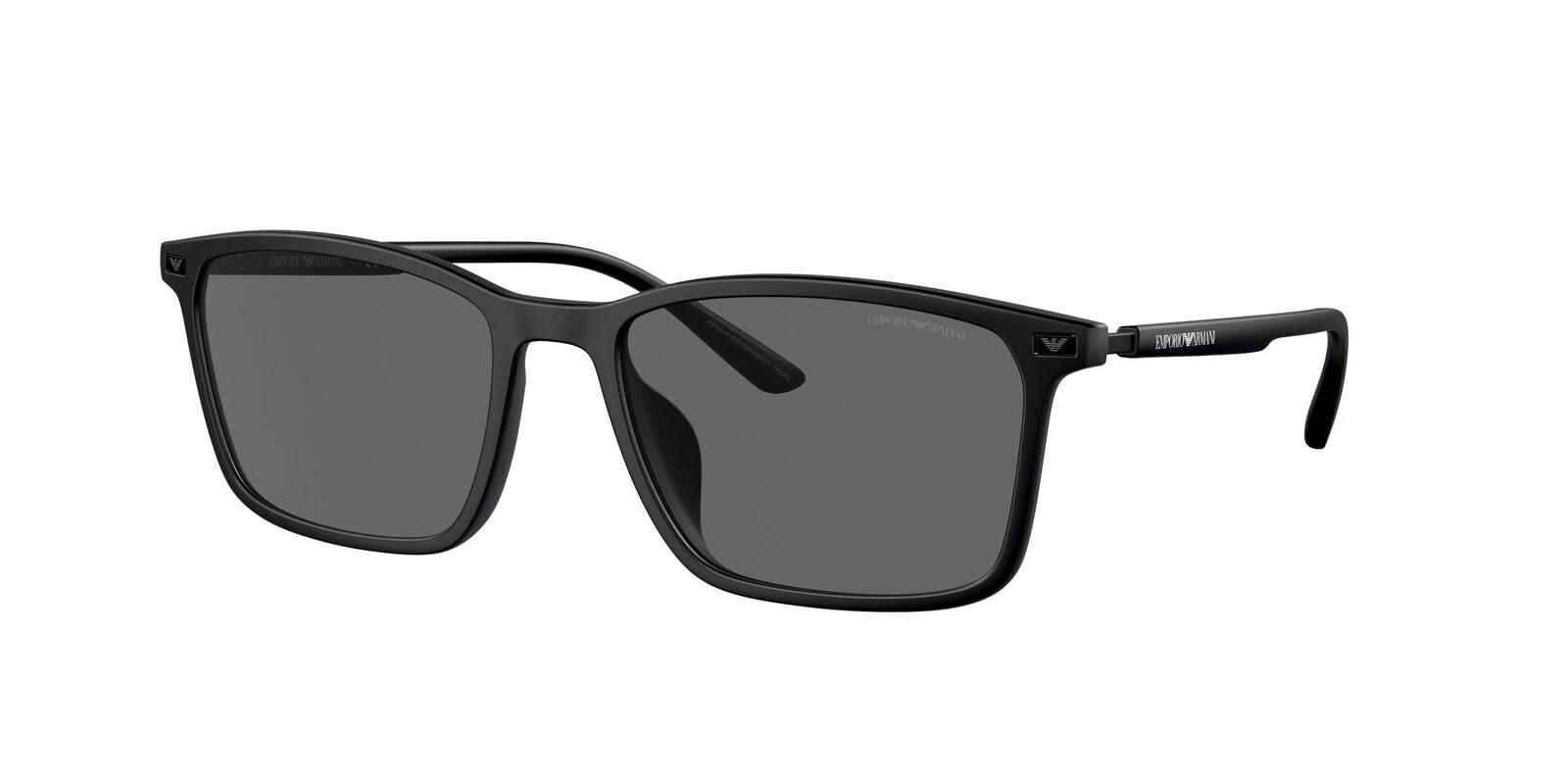 Emporio Armani Men's Black Sunglasses, 56 Mm, Ea4223u Sunglasses