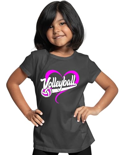 Go All Out Volleyball Heart Design Gift Idea Mens Women Youth T-Shirt2