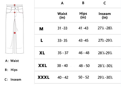 image for Little Donkey Andy Men's Lightweight Waterproof Breathable Rain Pants 