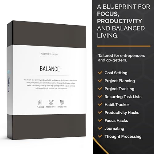 Mindpanda ENV-06 S #1 Focus Planner For A Balanced Life - Productivity Planner For Men thumb #1