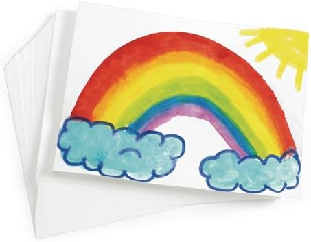 Colorations Art Paper, 9" x 12" Painting & Craft Paper, Finger Pa...
