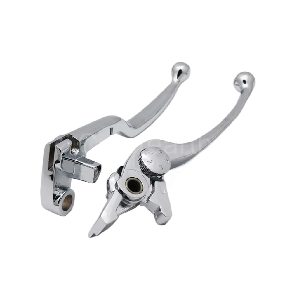 BEQLXTA Brake Clutch Adjustable Lever​ Motorcycle Aluminum Brake Clutch Levers for YZF R1 1999 2000 2001 2002 2003 for R6 1999-2004 for FZ1 FZS1000 2001-2005 02 03(Silver)