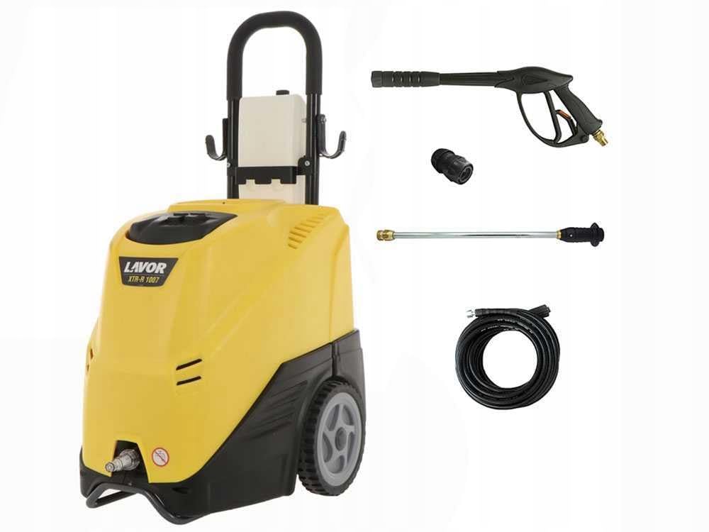 Lavor Limpiador de Alta Presión Agua Caliente y Fría XTR-R 1107, Temperatura Agua 80°C, Potencia 135 Bar máximo, caudal 450 l/h máximo, Motor 2100 Watt