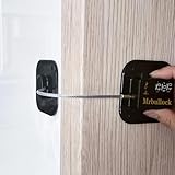 Fridge Lock Refrigerator Lock for Kids Freezer Lock and Child Safety Cabinet Lock with Strong Adhesi