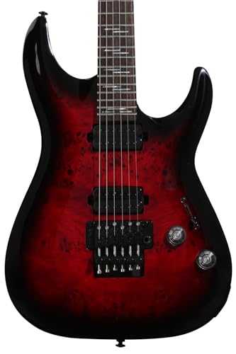 Schecter �V�F�N�^�[ Omen Elite �I�[���� �G���[�g 6 FR Black Cherry Burst (BCHB)