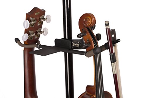 String Swing BCC04TWN-V-UK Twin Hanger for Mic/Music Stand - Violin & Ukulele/Mandolin - Thumbnail 2