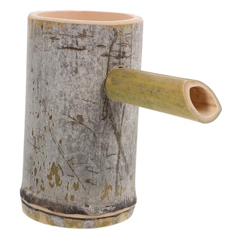 Milisten Bambus fließendes Wasser Fischbecken Bambusbrunnen Auslauf...