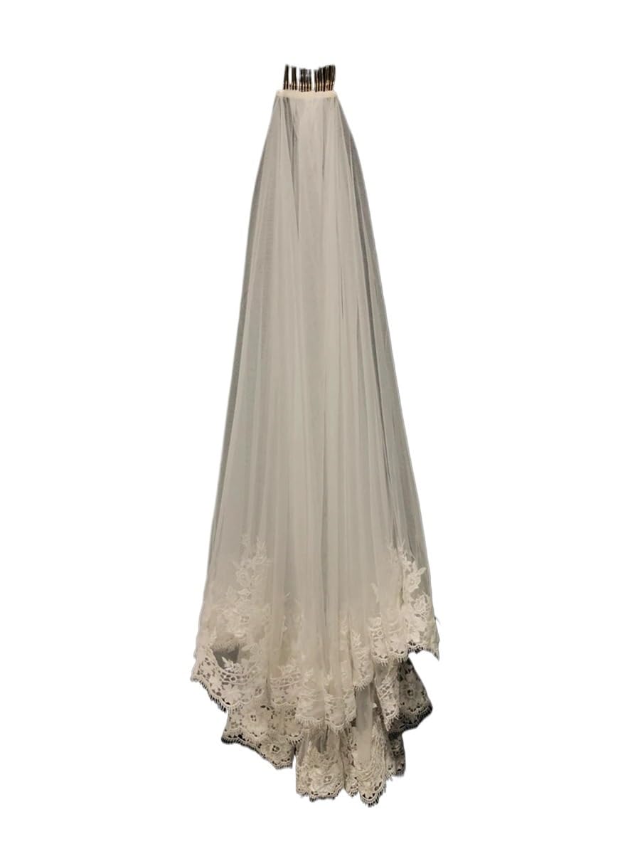 Genérico Velo de novia corto – Velo de novia elegante for novia Accesorios de