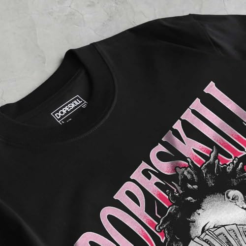 Image of DopeSkill Graphic Tee Streetwear Hip Hop Hypebeast Street Style Unisex T-Shirt Sneaker Colour Matching Shirts Cool Flexing