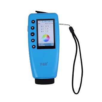 Portable Colorimeter Color Analyzer Digital Precise LAB Color Meter Tester 8mm WR-10QC