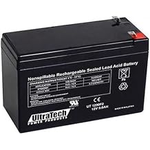 UltraTech IM-1290F2 12V, 9.0 Ah SLA Battery, F2 Terminal