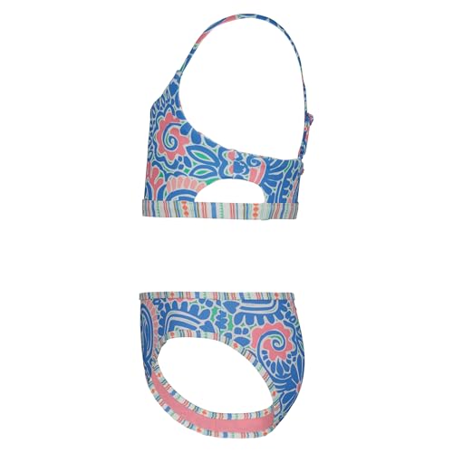 Image of Roxy Girls' Two-piece Bikini Swimsuit Set, UPF 50+ Sun Protection, Quick-Dry Bathing Suit