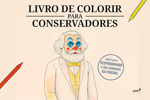 Livro de colorir para conservadores