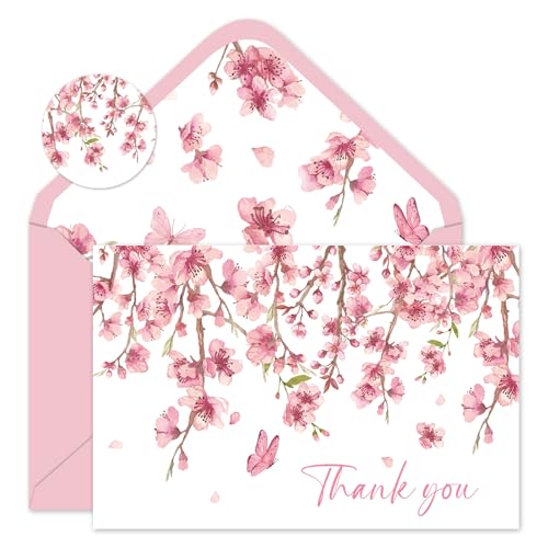 Cartes de voeux vierges de mariage avec stickers papillons
