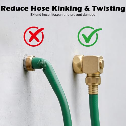 Image of SheeChung 90 Degree Hose Elbow with 360 Degree Swivel Connector