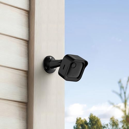 Gusfeliz Support mural d'extérieur pour 4 caméras – Support mural réglable à 360° avec étui de protection résistant aux intempéries pour caméra d'extérieur Blink et système de caméra de sécurité – vue 7