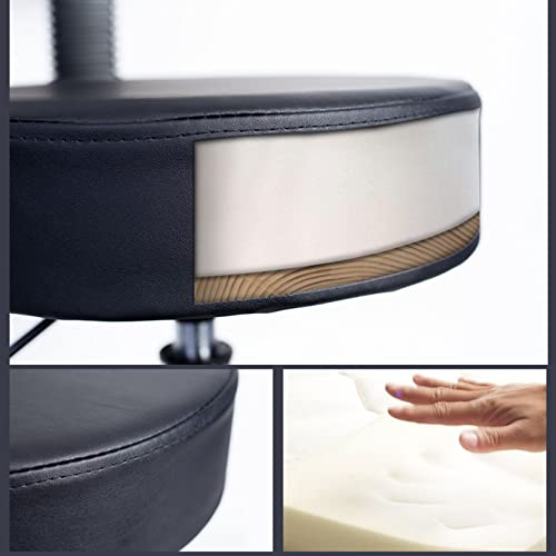 Tabouret de bar carré sans dossier pour petits espaces de cuisine - 5