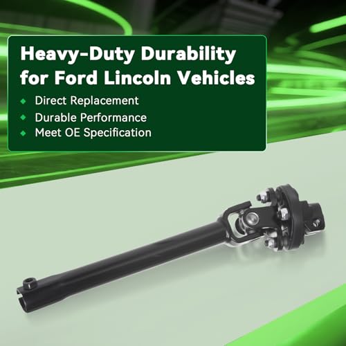 AUQDD Lower Steering Shaft w/U Joint Coupler Fit for (RWD Only) 05-10 Chry-sler 300 [06-10 Dodge Charger ] 08-10 Challenger [05-08 Magnum ](Steering Column Replace # 425-270 4649123AF 5057616AA) by AUQDD - Used condition - Image 4