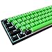 Price comparison product image Kraken Keycaps - Toxic Edition RGB Backlit Keycap Set - Black & Green Doubleshot PBT Keycaps for Any Size Mechanical Keyboards - for All 60%, 65%, 75%, 85%, TKL & Full Size Keyboards (Toxic)
