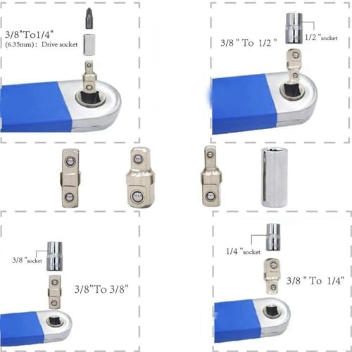 Llave de extensión de alto rendimiento para espacios reducidos 8