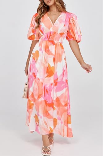 Image of Sissyaki Women's Floral Maxi Dress 2026 Summer Spring Wedding Guest Dress