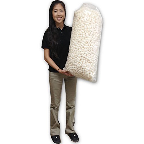 EcoBox Bio Degradeable Packing Peanuts 1.5 Cuft, Yellow (E-3105)