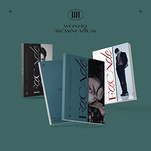 WONHO MONSTA X 3rd Mini Album FACADE CD Version 3 avec Pre-Order Benefit