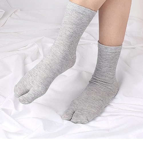 Cutey May 3 pares de meias japonesas Tabi, chinelos de dedo dividido, meias Geta Samurai para homens