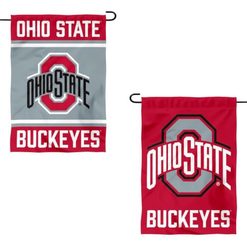 College Flags & Banners Co. Ohio State Buckeyes Garden Flag