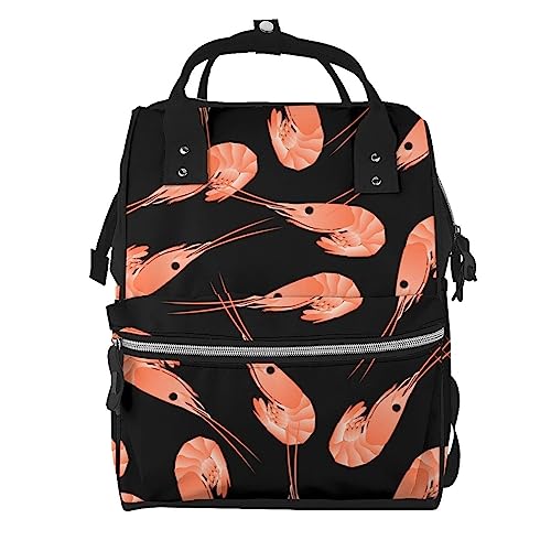 Sac à dos crevettes pour ordinateur : le compagnon stylé de vos voyages et sorties en famille