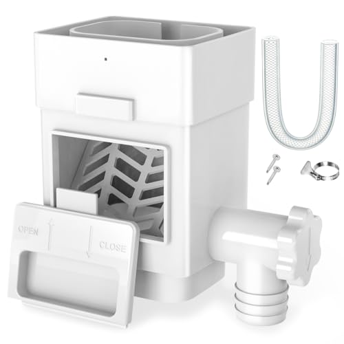 Anivia Rainwater Collection System, Rain Barrel Diverter Kit Fits for 2x3 or 3x4 Inch Standard...