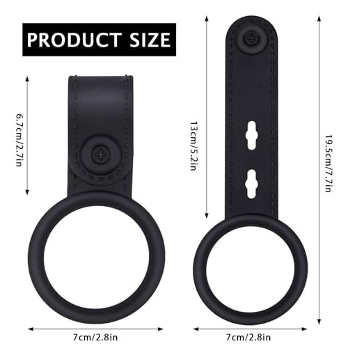 4 Pack Silicone Kitchen Towel Holder – Soft & Waterproof Bathroom and Dish Towel Holder, Towel Clips for Kitchen, Cabinet, Stove, Oven Handle or Rods (Black, Non-Slip & Heat Resistant)