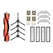 Sweeping Robot Accessories Multifunctional Set. Compatible for Dreame Bot L10 Plus Z10 Pro Robotic Vacuum Cleane, Main Side Brush Hepa Filter Dust Bag Mop Cloth Spare Parts