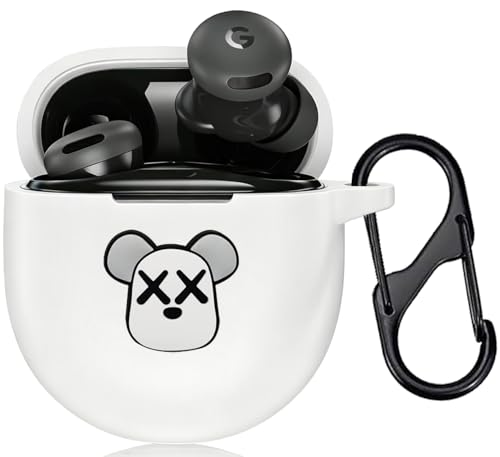 [KOMININA] Google Pixel Buds 2a �p �P�[�X ���� ���C�����X �C���z���P�[�X Google Pixel Buds 2a �p �J�o�[ �����[�d�\ �C���z���J�o�[ �����h�~ �L�Y�h�~ �ϏՌ� �h�� �h�o �y�� �V���R�� �ی�