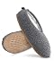 Pembrook Super Soft Slipper - Gray - Large (9-10.5) - Memory Foam - Faux Shearling Lining - Great Plush Slip On House Slippers For Adults, Women, Girls