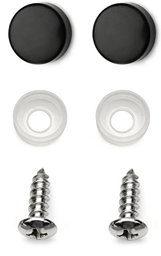 Lfparts Usa Black Flag Metal Embossed License Plate (12"X6", Black With Thin Blue Line) #TOP2