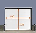 3" Lg Brush Seal Kit for Roll-up Door, Sectional Steel Door, Commercial Door, High Speed Fabric Door (3" Brush for 10' x 10' Door)