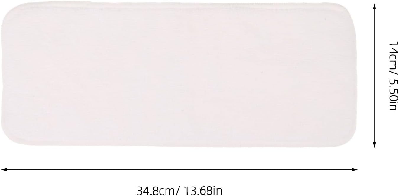 5pcs 3-Layer Microfiber Diaper Liners for Newborns and Infants