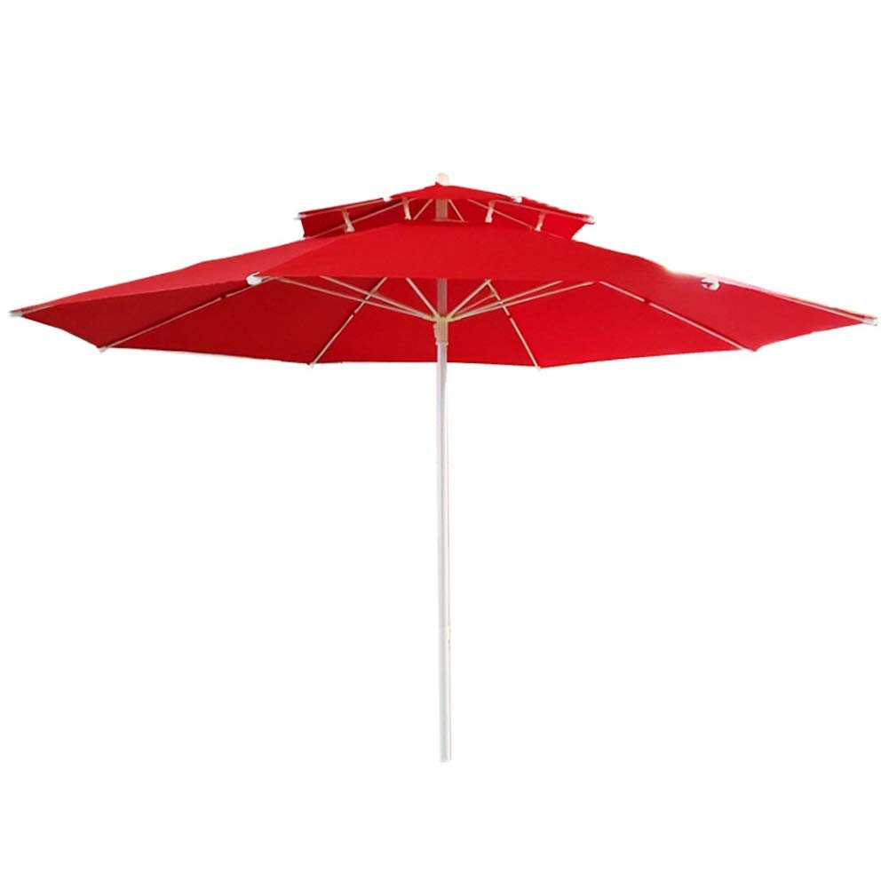 Parasol rectangular CLSDRZC azul colgante para eliminar el sol directo en terrazas sin espacio 7